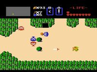 une photo d'Ã©cran de The Legend of Zelda sur Nintendo Nes